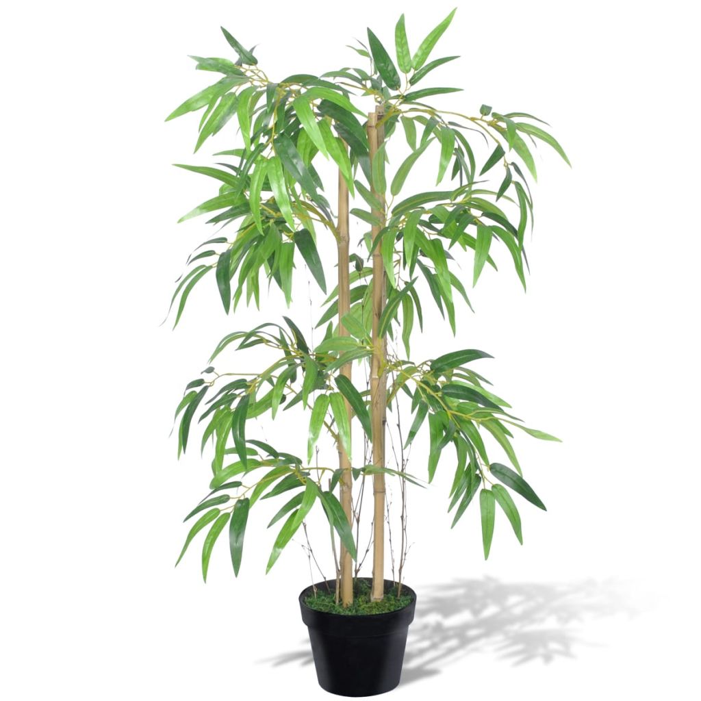 Artificial Bamboo Plant "Twiggy" with Pot 35"